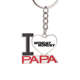 thumbnail image 1 of Elegantes personajes lunes El soporte del llavero de metal del llavero ama a papá, 1 of 3