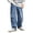 Blue, variant on Boy's Baggy Hip Hop Jeans Wide Leg Skater Denim Pants Casual Loose Fit Long Trousers Streetwear Blue,8-9 Years