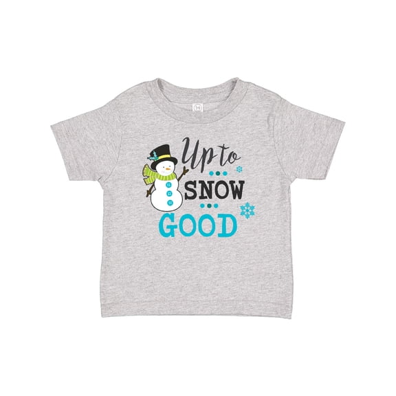 Inktastic Up to Snow Good with Snowman and Snowflakes Boys or Girls Baby T-Shirt