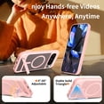 thumbnail image 3 of Dteck Magnetic Case for Google Pixel 9 Pro XL,Shockproof TPU+PC Anti-Slip Compatible with Mag Safe Case Adjustable Kickstand Frosted Translucent Matte Phone Cover,Pink, 3 of 5