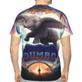 thumbnail image 4 of Unisex Adult Dumbo T-Shirts, 3D Graphic Novelty Shirts Crewneck Short Sleeve Tees for Men Women, 4 of 8