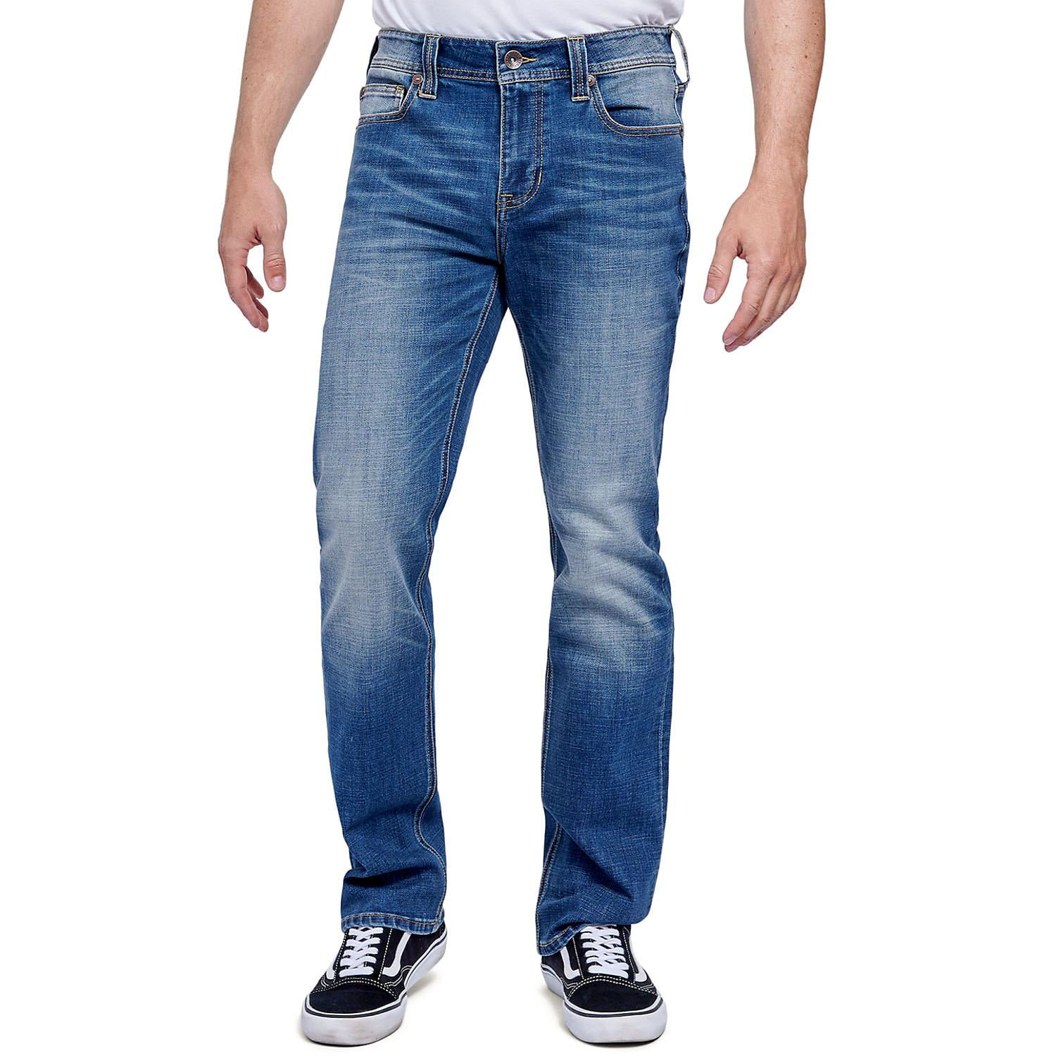 Seven7 Men's 4-Way Stretch Straight Fit 5-Pocket Jean in St James ...