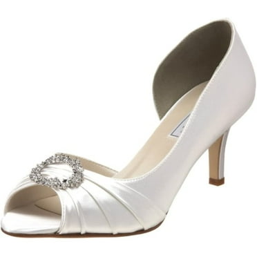 touch ups women's ivanna pump,silver,5.5 m us