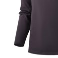 thumbnail image 6 of MiYuan Mens Quarter Zip Pullover Stand-Up Collar Golf Shirts Long Sleeve Golf Running,Quarter Zip,Thermal Warm,Lightweight,Long Sleeve ,Stretchy,Pullover Sweater Top Workout Wear, 6 of 6