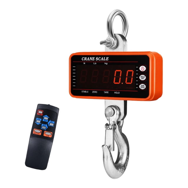 Compacto de de la grúa de de la ejecución de 500kg Digitaces para el alzamiento grande de la fábrica Naranja