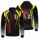 thumbnail image 2 of Chaqueta de manga larga con estampado de logotipo de camión 3D para hombre, chaqueta de vuelo con cuello redondo y cremallera, nueva de otoño e invierno, 2 of 4