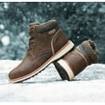 thumbnail image 6 of ARRIGO BELLO Men's Snow Hiking Boots Outdoor Winter Snow Boots 7 Dark Brown, 6 of 10