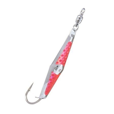 UPC: 0046837102098 | Clarkspoon 0BB-PF Spoon Squid #0 Silver/Pink flash with sz 2 ball – 0BB-PF