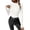 White, variant on Spring Tops for Women 2024, Clearance Items, Women's Casual Fashion Solid Color Half Turtleneck Sweater Sweater Base Summer Tops for Women 2024 Trendy Grey