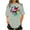 Green-shirts, variant on Inverlee Plus Size Short Sleeve Tops for Women Fashion Skull Print Round Neck Tees Casual Comfy Loose Fit T-shirts
