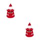 thumbnail image 3 of Greeniant Invierno frío Navidad Ropa para mascotas Mantener caliente Cómodo Traje de Papá Noel Ropa de dibujos animados Accesorio para XXL 2Conjunto, 3 of 6