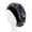 w93# Black319, variant on Wuxian Womens Satin Bonnet Hat Fashionable Soft Floral Print Hair Sleep Skullcap Leisure Soft Hair Wrap Slouch Breathable Curly Hair Bonnet Night Caps Pleated Ruched Shower Cap,Black,One Size