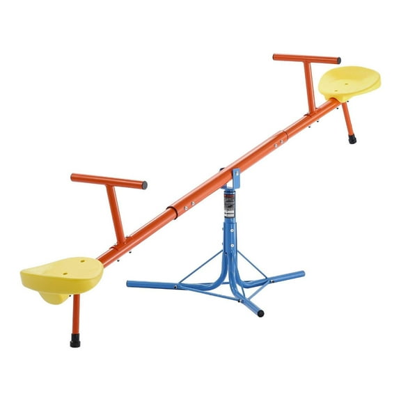 Kids Seesaw 100 lbs Capacity 360 Degrees Rotating Teeter Totter Aged 3 