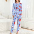 Women's Pajama Sets, Coffee Love Cup Winter Soft 2 Pack PJ Set for