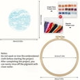 thumbnail image 2 of Cross Stitch Kits for Beginners | Purple Tulips (20cm with Frame), 2 of 4