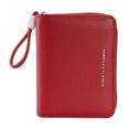 thumbnail image 2 of Hfnxid Small Wallet for Women Slim Bifold PU Leather Zipper wallet Credit Card Holder Coin Purse Red, 2 of 4