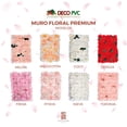 thumbnail image 3 of Muro De Flores Artificiales PANEL DECORATIVO Premium Caja 8pz MELOCOTON, 3 of 6