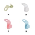 thumbnail image 4 of 30 Pieces Clothes Hanger Connecting Hook Portable Lightweight Strong Bearing Replacement Space-saving Solid Color Cabinet Closet Connector Organizer Blue, 4 of 8
