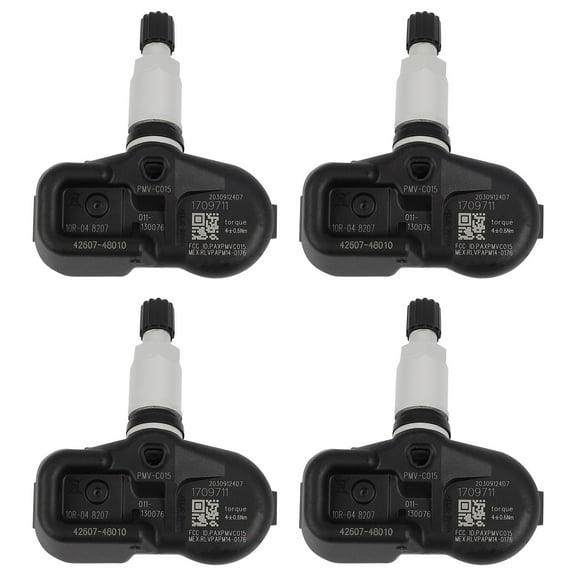 SCITOO 315MHz Tire Pressure Monitoring System TPMS Sensors Compatible with 2019 for Lexus for ES300h,2016-2021 for Toyota for Tacoma,2020 for Toyota for Tundra Replaces TPM237,42607-0E020 4 Pack