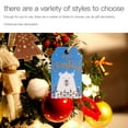thumbnail image 2 of serony 100pcs Christmas Hangtags Decorative Paper Tags Christmas Tree Labels for Wrapping Decor, Type 7, 2 of 7
