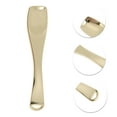 thumbnail image 3 of Unique Bargains 2 Pcs Mini Makeup Cosmetic Spoon Hangable Flat Mouth Facial Mask Spatula Gold Tone, 3 of 6