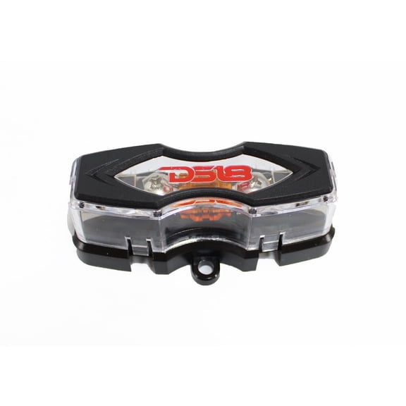 DS18 Mini ANL Fuse Holder 4 or 8 Gauge Input Output 150A Fuse Inline FHAFS-150A