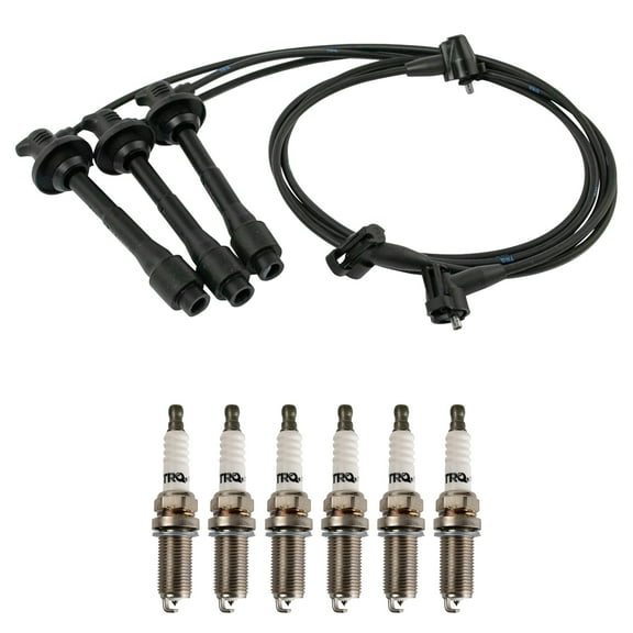 TRQ Ignition Kit Spark Plug & Wire Set For Toyota T100 V6 3.4L TKA01282