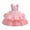 Hot Pink, variant on TBWNWG Girls Birthday Party Dress with Beaded Bow and Puff Sleeves Elegant Cake Tutu Gown for,Sizes 6-7 Years