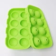 thumbnail image 3 of Joernso Ice Ball Mold 8 Cells Easy to Release Silicone Spill Resistant Ice Cube Tray for Bar, 3 of 8