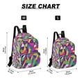 thumbnail image 2 of FORMRS Mini Backpack Purse for Women Travel Daypack Casual Shoulder Bag, Colorful Plaid, 2 of 7