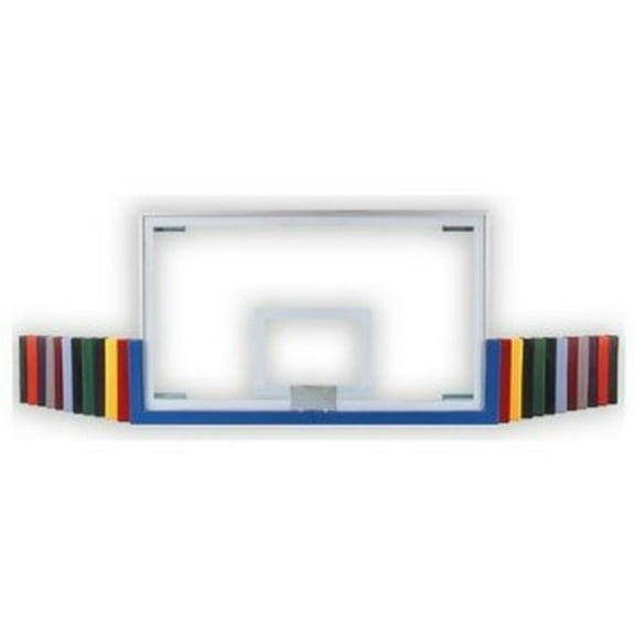 First Team TuffGuard 72-Inch Competition Basketball Backboard Padding Color: Maroon