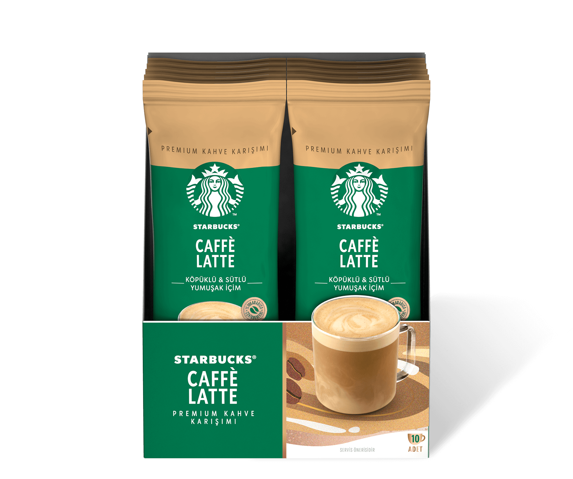 Starbucks Caffe Mocha Premium Single Serve Powder Packets, Instant ...