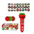 thumbnail image 1 of juguetes iluminados Linterna con proyector de Papá Noel, el mejor regalo para niños mayores de 3 años (caja sellada roja), 1 of 6