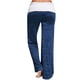 thumbnail image 4 of Pantalones de yoga Pantalones deportivos de pierna ancha para mujer Pantalones de secado rápido para exteriores, Azul, M sidaley AP001584-12, 4 of 7