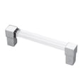 thumbnail image 1 of  Acrylic Handle, Acrylic Drawer Pulls Strong  For Closet Hole Spacing 96 Silver, 1 of 8