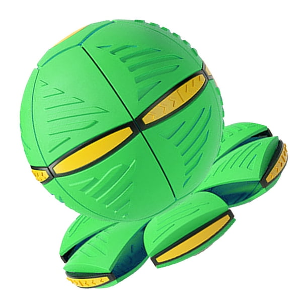 Juguete de bola emergente, bola de platillo volador, bola de descompresión creativa mágica, juguete para mascotas, bolas de disco de tiro plano volador, juguete de diseño exquisito