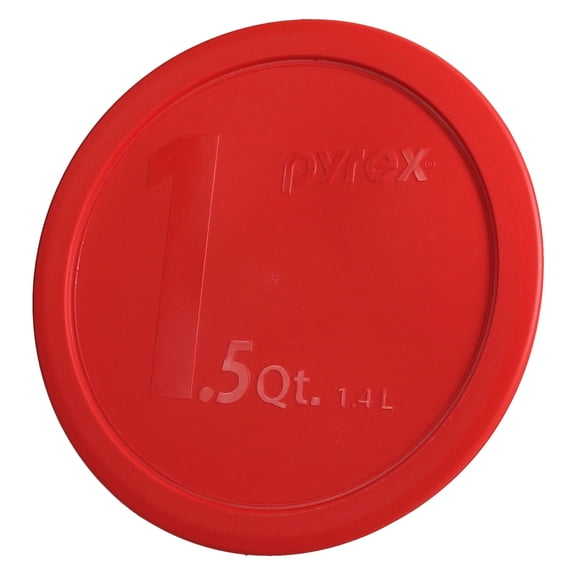 Pyrex 323-PC 1.5-Quart Poppy Red Mixing Bowl Lid