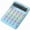 Blue, variant on Travel Friendly Mechanical Keypad Calculator Easy Keystrokes Calculator