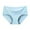 Light Blue, variant on ShomPort Women's Seamless Panties Mid Waist Comfortable Underwear Stretchy Breathable Hipster Briefs