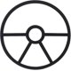 thumbnail image 1 of Pool Sand Filter Valve Gasket - 4-5 Way Seal, 1.5-2 Inch, 1 of 3