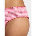 thumbnail image 3 of No Boundaries Ruched Bloomer Panties, Women's, Sizes XS-XXXL, 3 of 4
