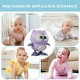 WANGJIAOID Wind Up Jumping Owl Toy Jumping Clockwork Owl Toy For
