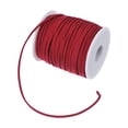 thumbnail image 1 of Cordón de Suede Plano de 3mm 50 Yardas con Carrete para Manualidades de Cuero Sintético para Collares DIY Rojo, 1 of 6