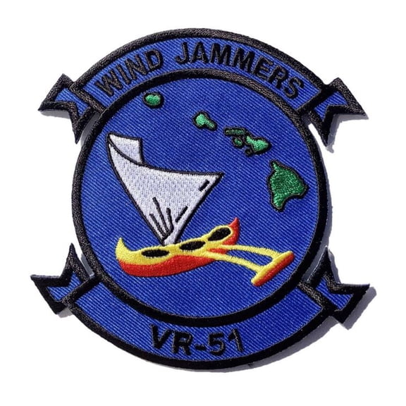 WIND JAMMERS VR-51 Patch – Plastic Backing