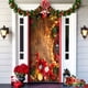 thumbnail image 3 of 2024 Christmas Door Curtain Santa Claus Snowman Xmas Tree Ornament Props Merry Cristmas Backdrop Banner Decor For Home Party, 3 of 5