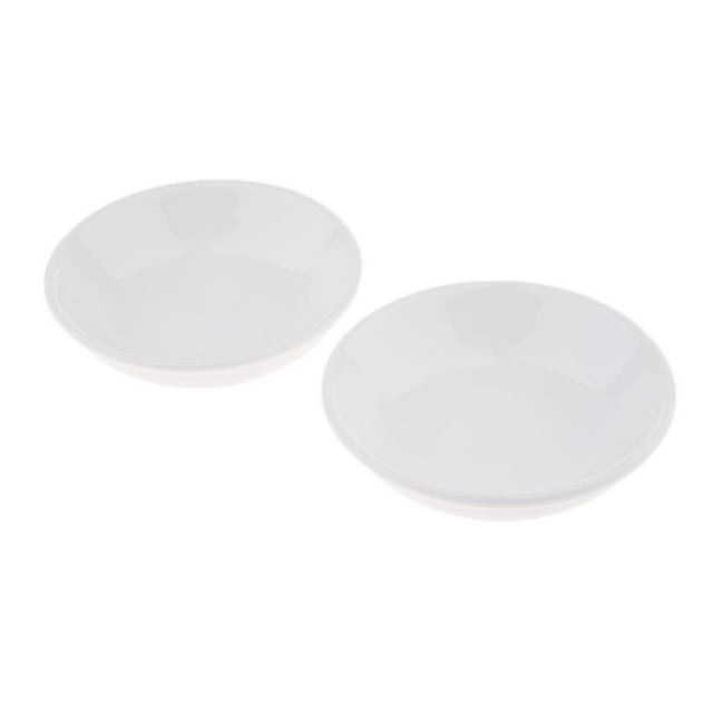 2 Pack Large Oil Warmer Replacement Dish Bowl Lid Tray 3.8 inch for Electric Oil