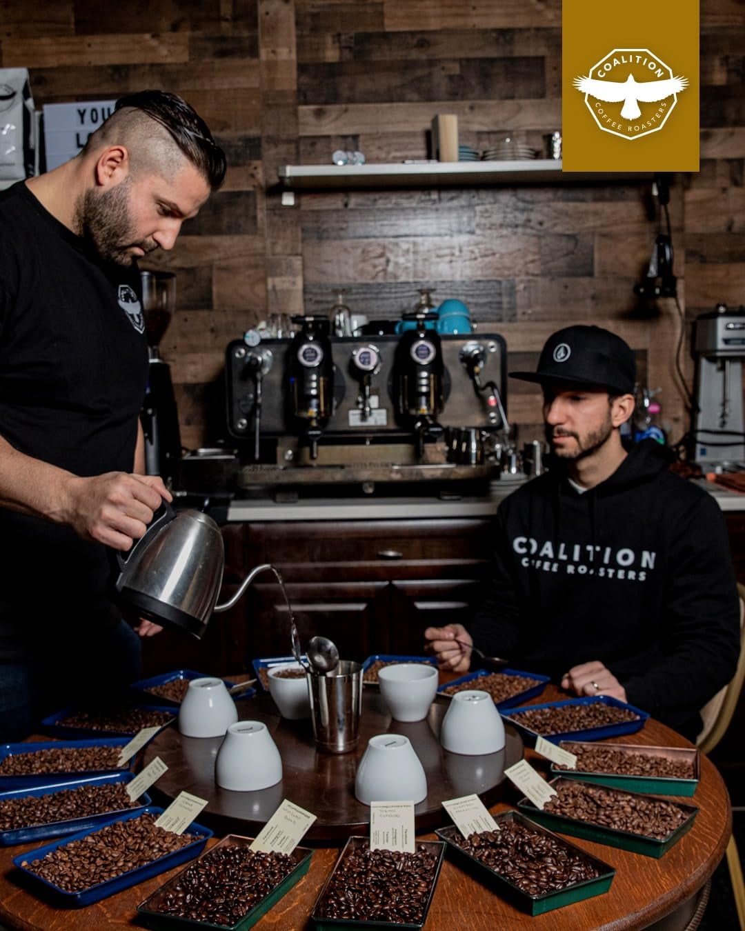 Coalition Coffee Roasters Bulk Whole Bean Coffee 5 lb, Medium Roast, Red Currant, Panela & Almond, Fresh Roasted – Drip Blend