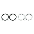 thumbnail image 4 of Car Matte Silver Dashboard Side Upper Air Vent Housing Outlet Frame Cover Trim for Vezel -V 2021 2022, 4 of 6