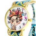 thumbnail image 2 of Reloj Frida Kahlo multicolor para mujer OMAN  Frida Kahlo correa de tela ajustable, 2 of 4