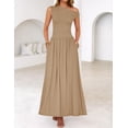 thumbnail image 2 of Vestido largo ZESICA Summer 2025 con un solo hombro casual para mujer, 2 of 6